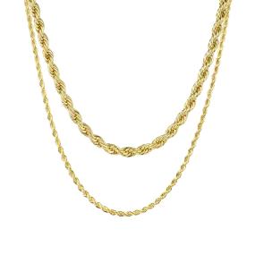 2.5mm   4.5mm Rope Chain Gift Set