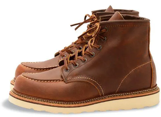 6" Classic MOC, Copper Rough & Tough Leather, Style no. 1907, Oil Tanned