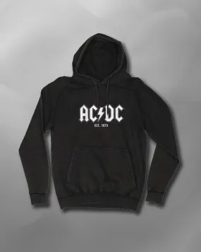 AC/DC - Lightning Black Vintage Hood