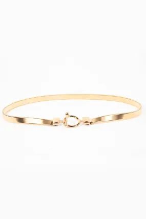 Adorne Stretch Belt - Gold