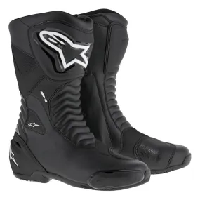 Alpinestars SMX S Motorcycle Riding Boots Black