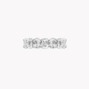 Antique Cushion Cut Diamond Eternity Band .30