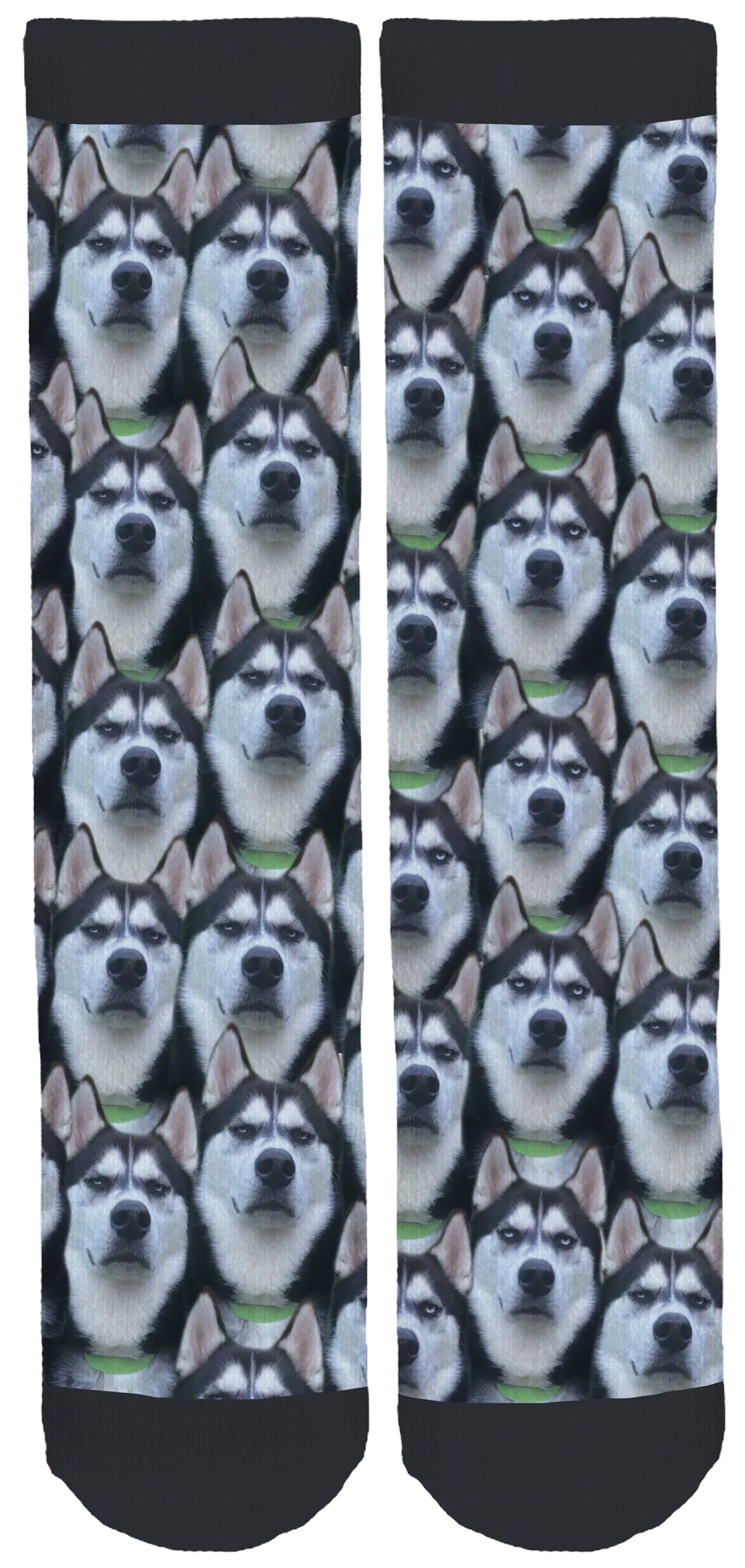 Anuko The Unimpressed Husky Crew Socks