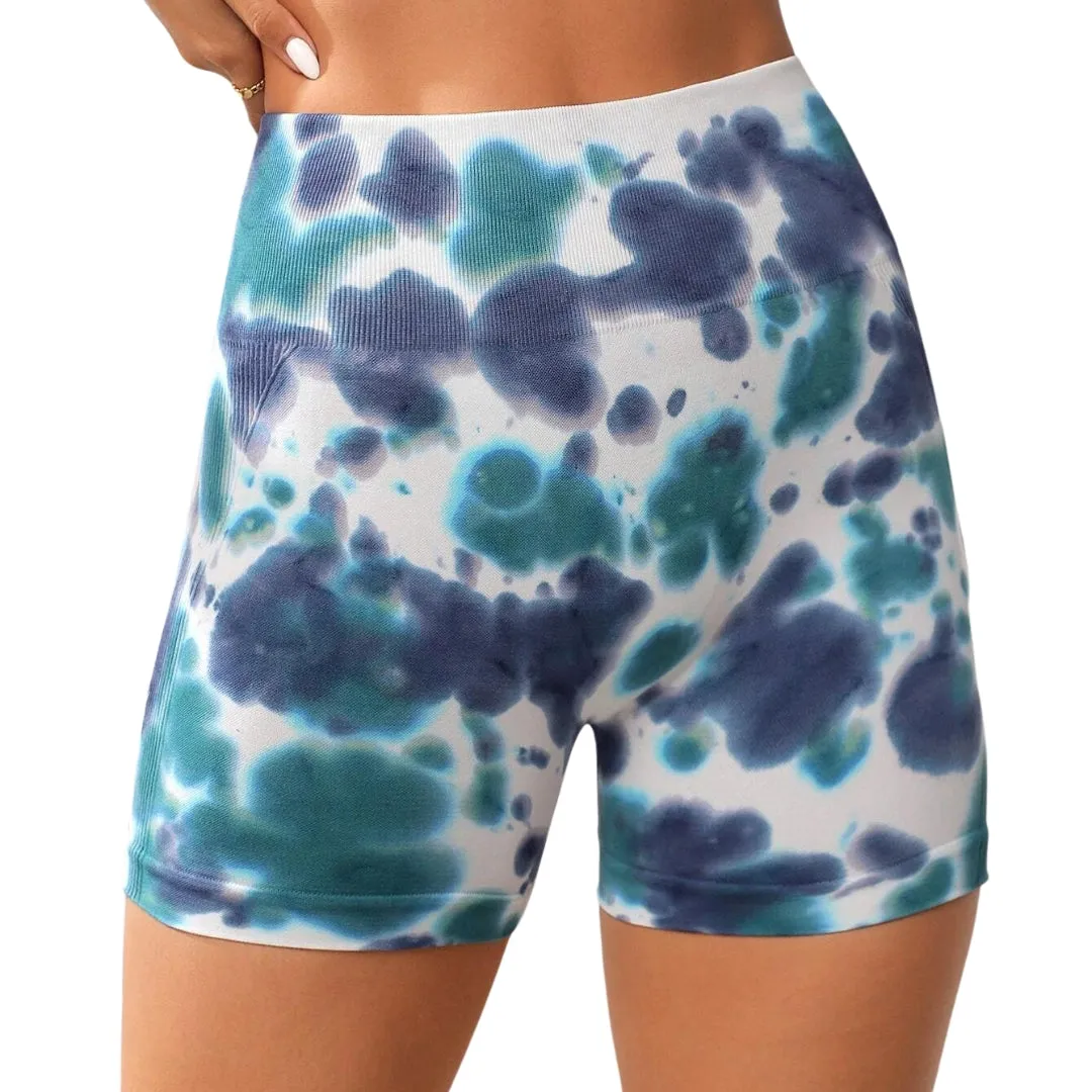 Ayla Tie Dye Workout Shorts