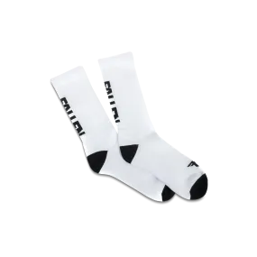 BACK LOGO SOCK WHITE/BLACK