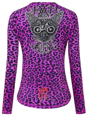 Badass Kitty Women's Long Sleeve MTB Jersey