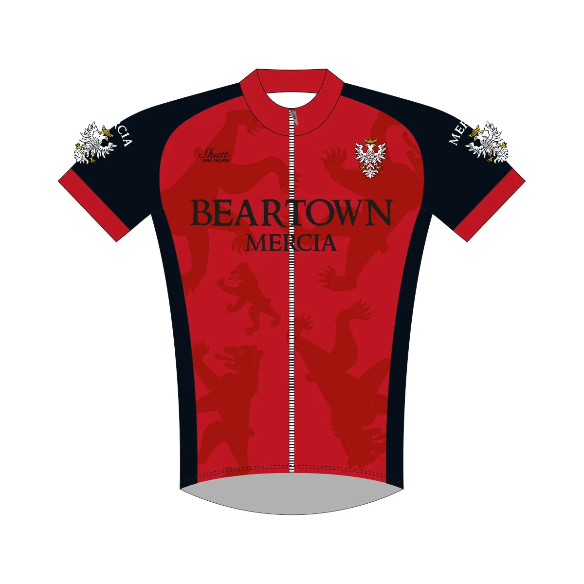 Beartown Premium Italian Jersey RED (Men's or Women's version)