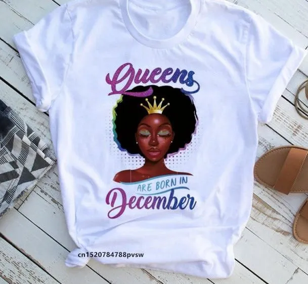 Beautiful Black Queens T-Shirts