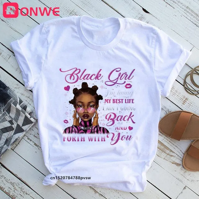 Beautiful Black Queens T-Shirts