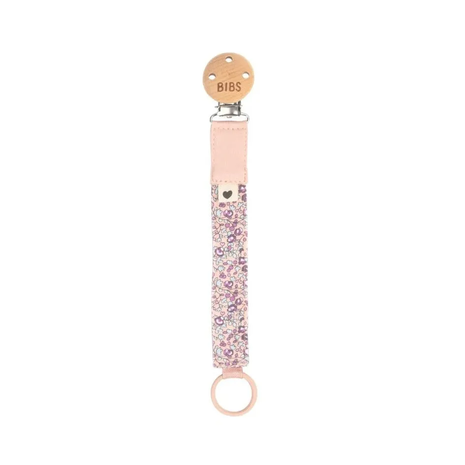 Bibs Liberty Dummy Clip - Eloise Blush