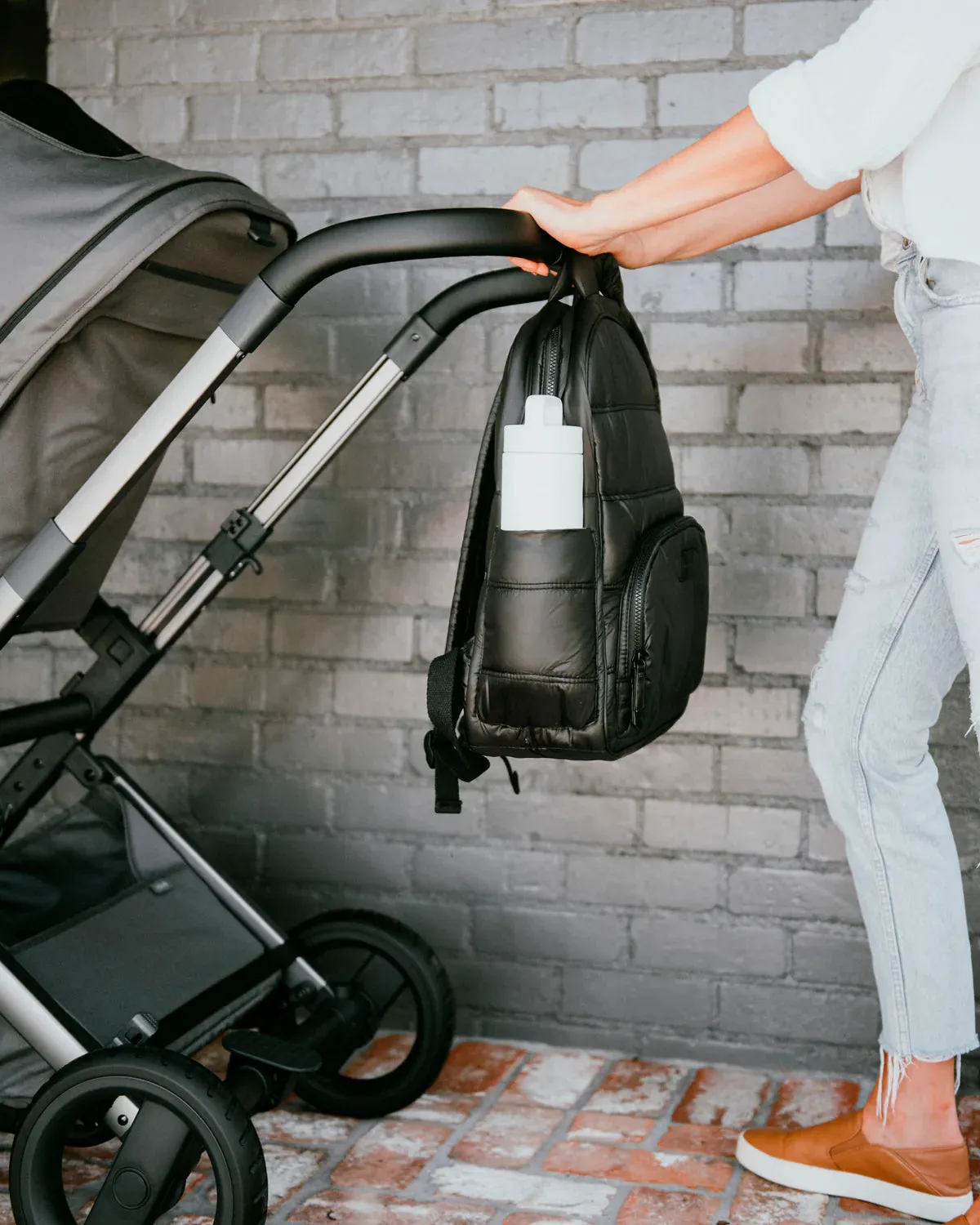 Black Diaper Backpack