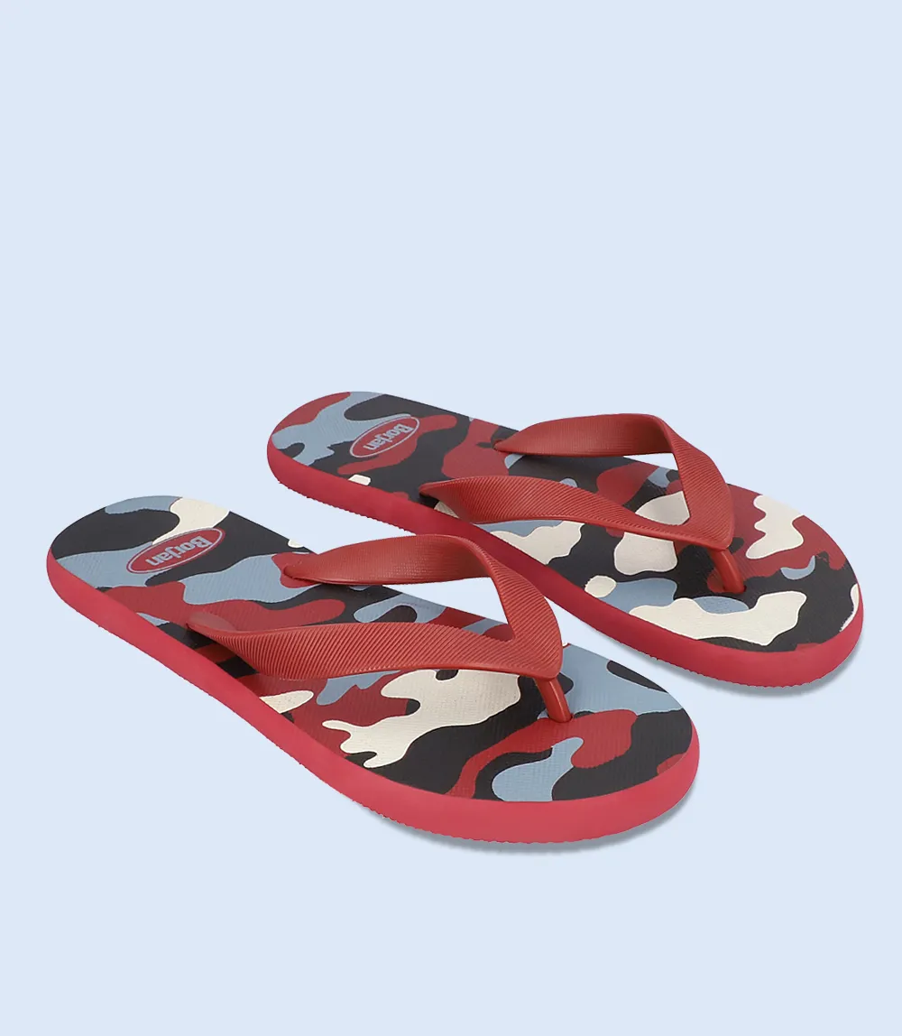 BM4965-RED-Men Chappal