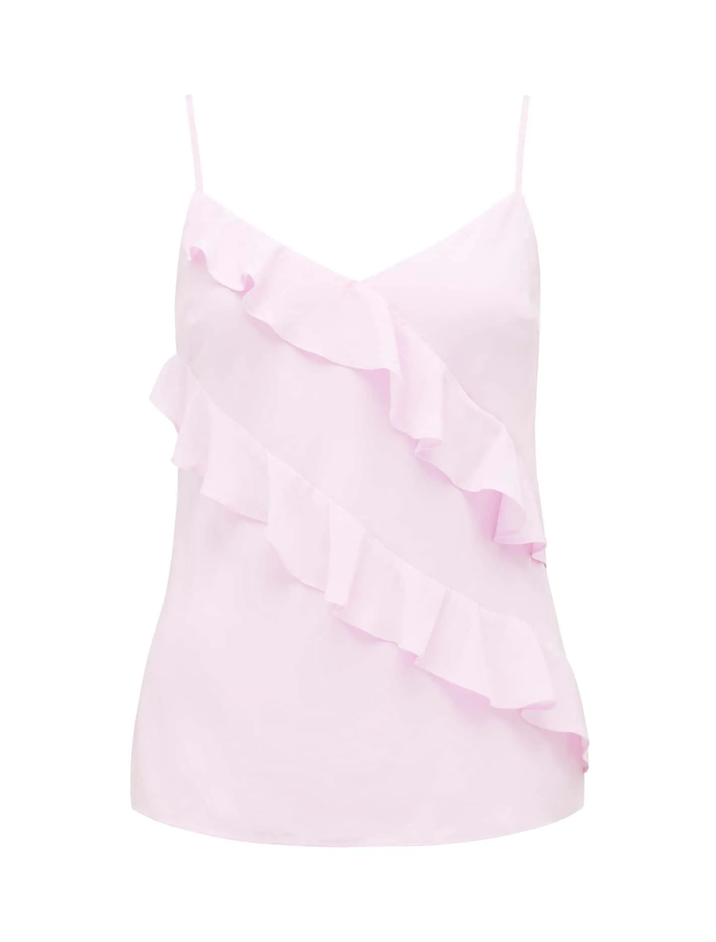 Bradshaw Bias Ruffle Cami Top