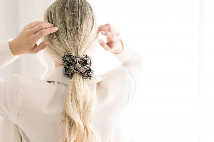 Chelsea King Park Ave Classic Hair Scrunchie