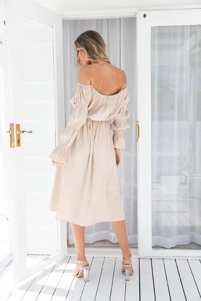 Del Mar Dress - Beige