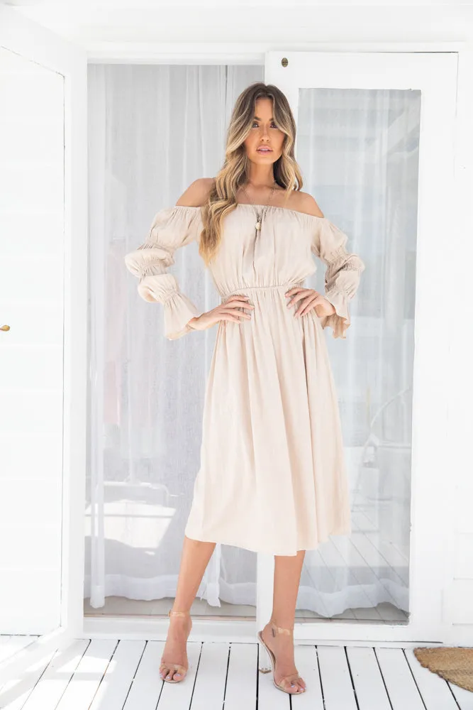 Del Mar Dress - Beige