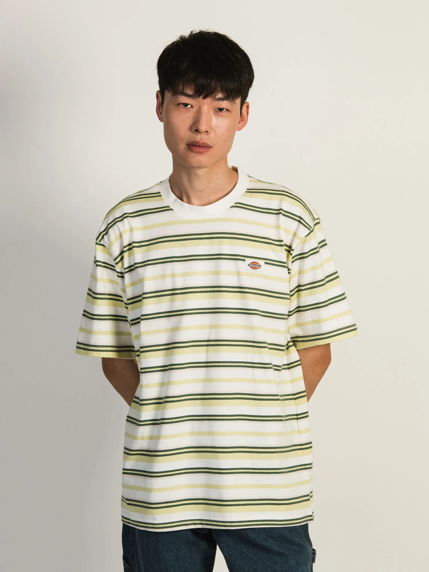 DICKIES GLADE SHORT SLEEVE SPRING STRIPE TEE