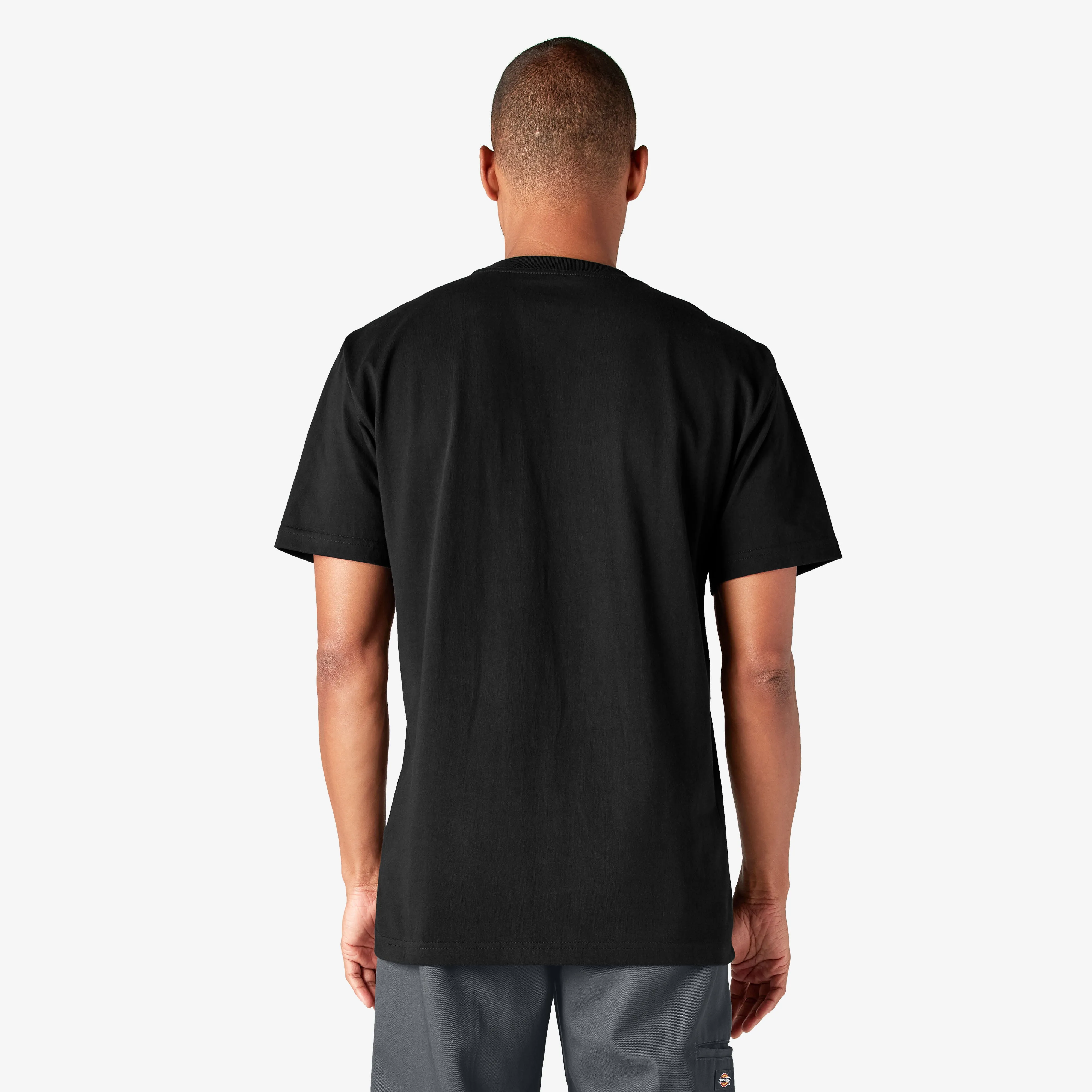 Dickies - Heavyweight Short Sleeve Pocket T-shirt - Black