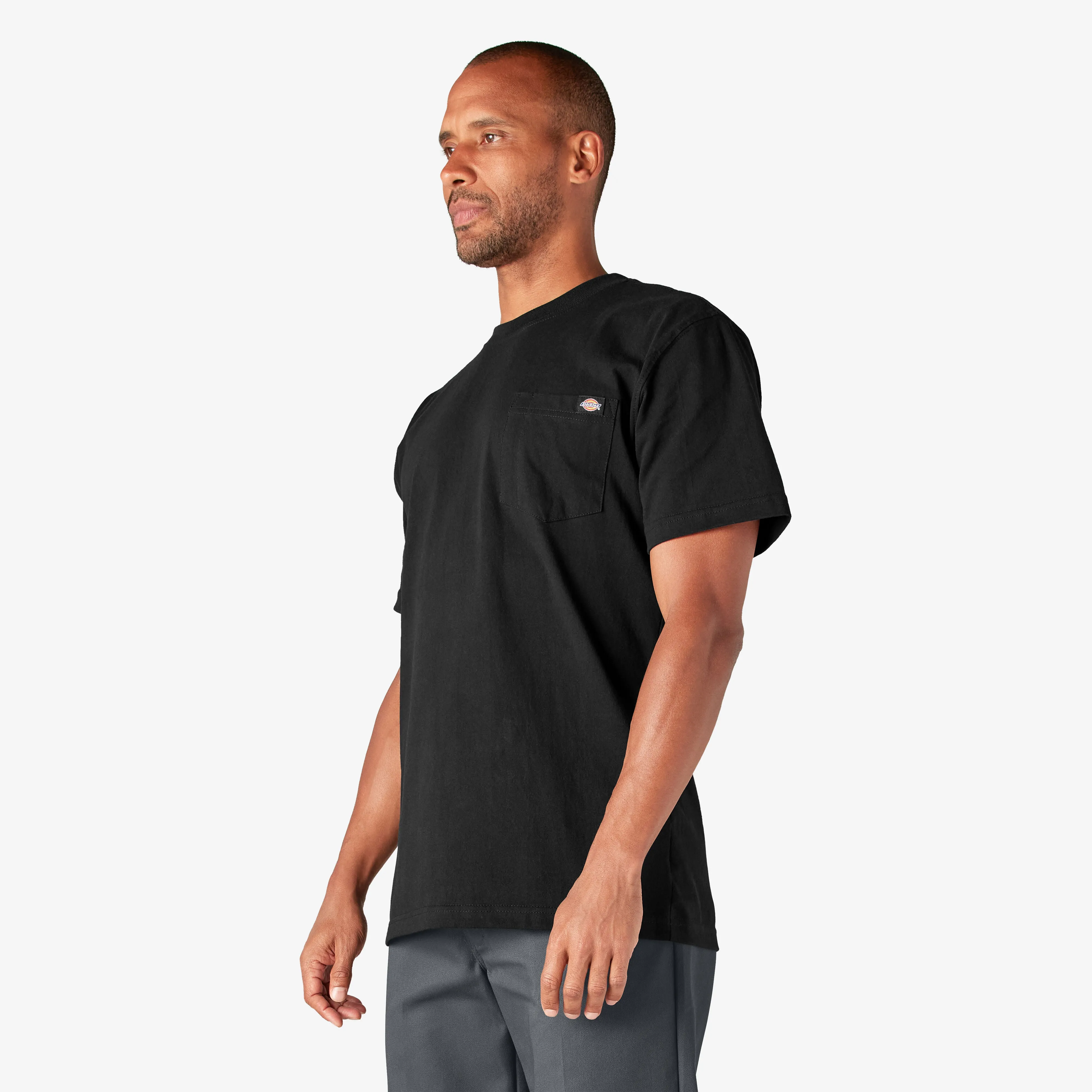 Dickies - Heavyweight Short Sleeve Pocket T-shirt - Black