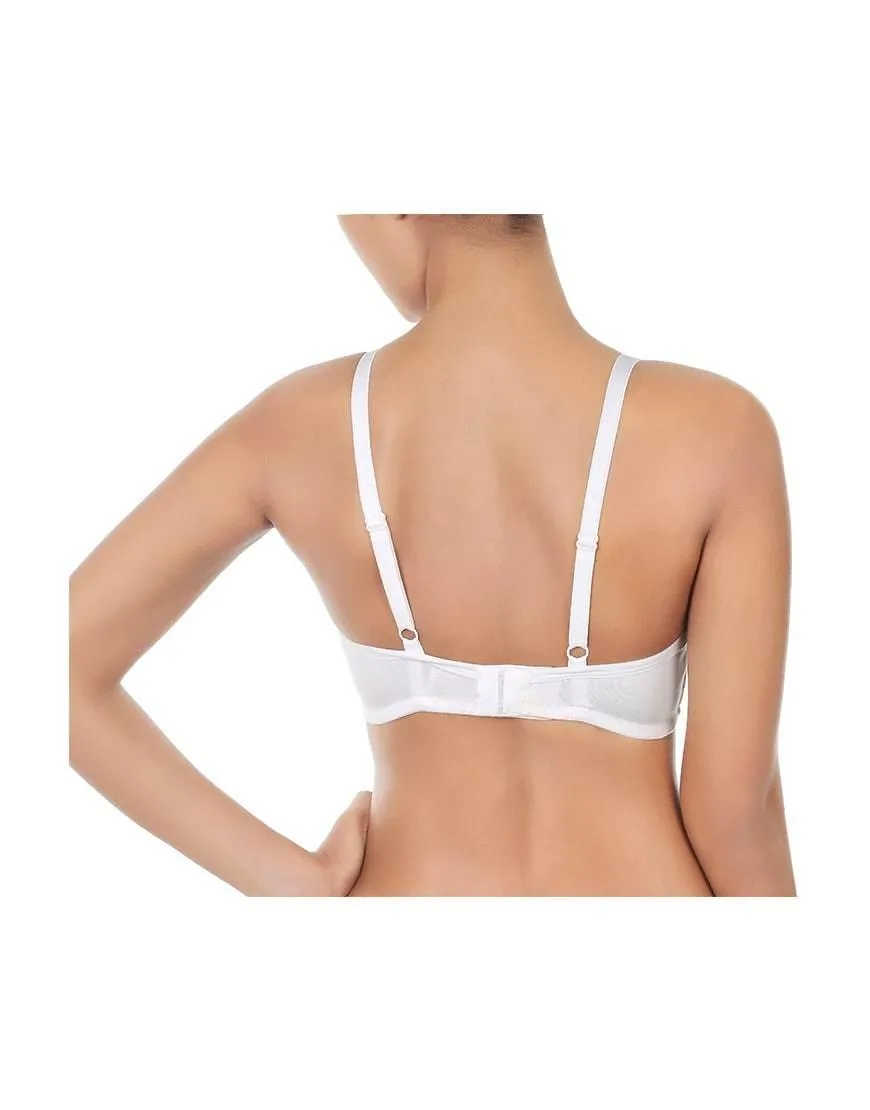 Double layered Nursing Bra-White