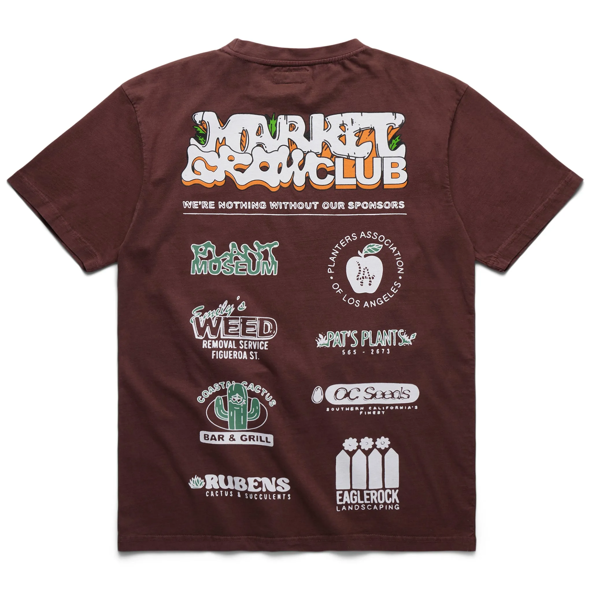 GROWCLUB TEE (Acorn)