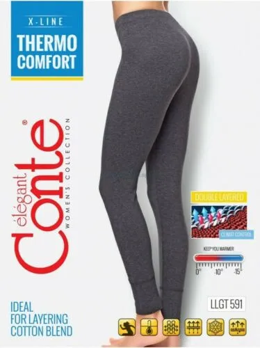 Hochwertige Thermo Leggings für kalte Tage Ski Unterwäsche bei -15 C - CONTE X_LINE