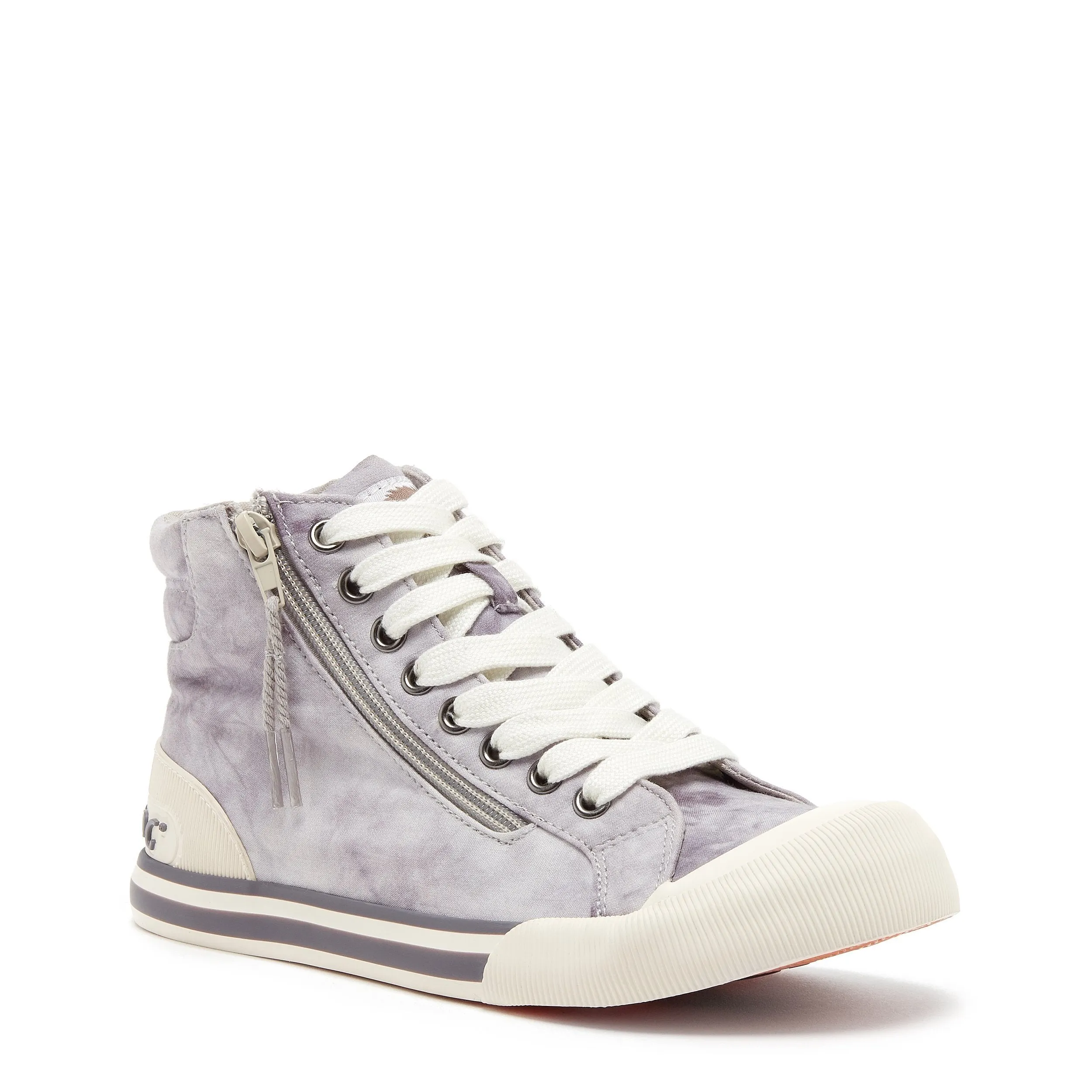 Jazzin Grey Lometa High-Top Trainer