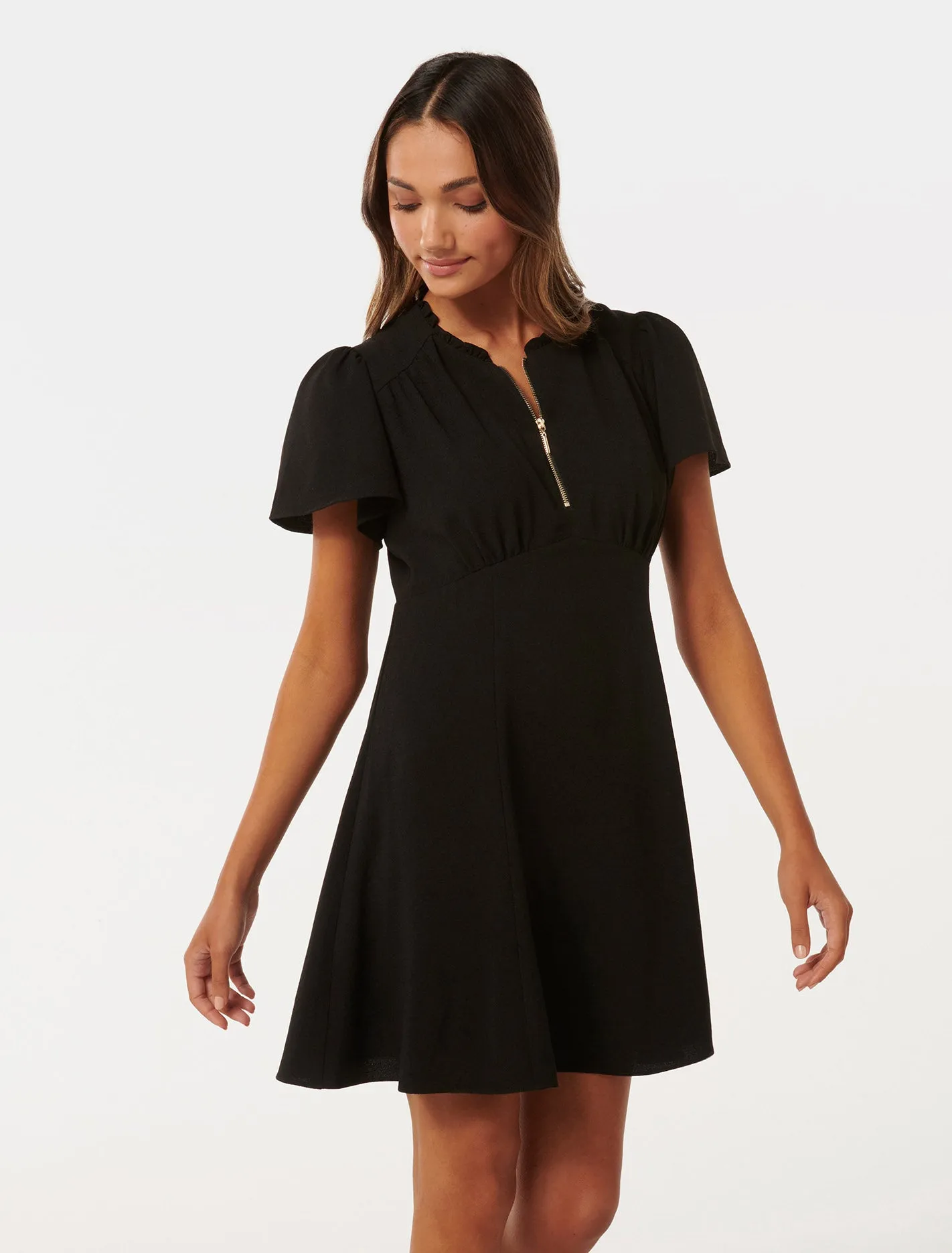 Kerrie Petite Ring Puller Mini Dress