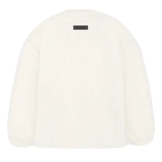 Kids Fear Of God Essentials LS Tee (Cloud Dance) 785BT231021K