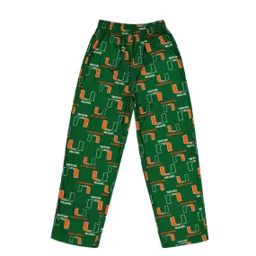 Kids' (Junior) Miami Hurricanes Printed Pant (K4JLF457)