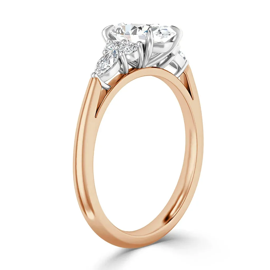 Maya - 18ct Rose Gold - Oval