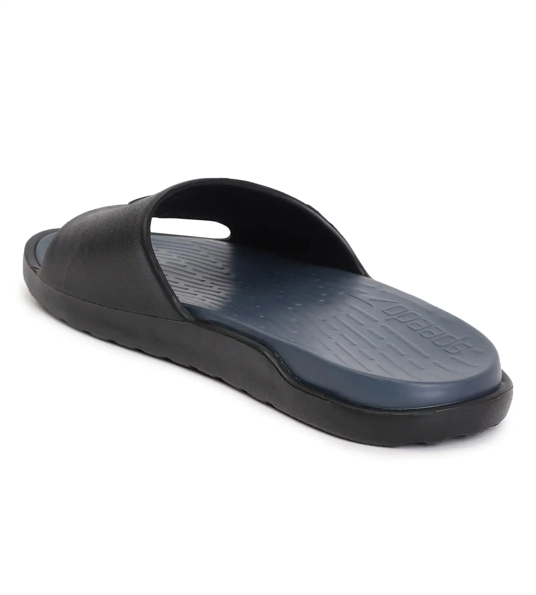 Men's Dual Colour Slides - USA Charcoal & Black