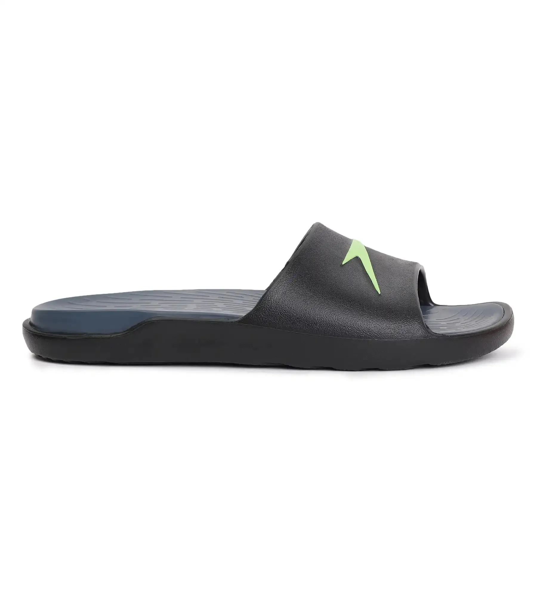 Men's Dual Colour Slides - USA Charcoal & Black