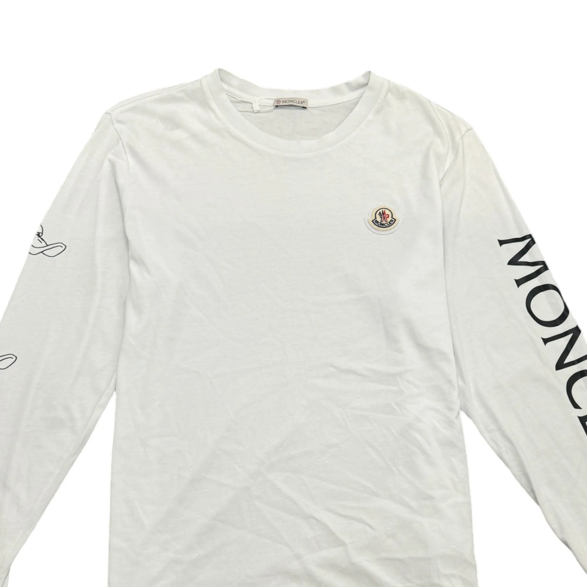 Men's Maglia Long Sleeve T-Shirt White Size S