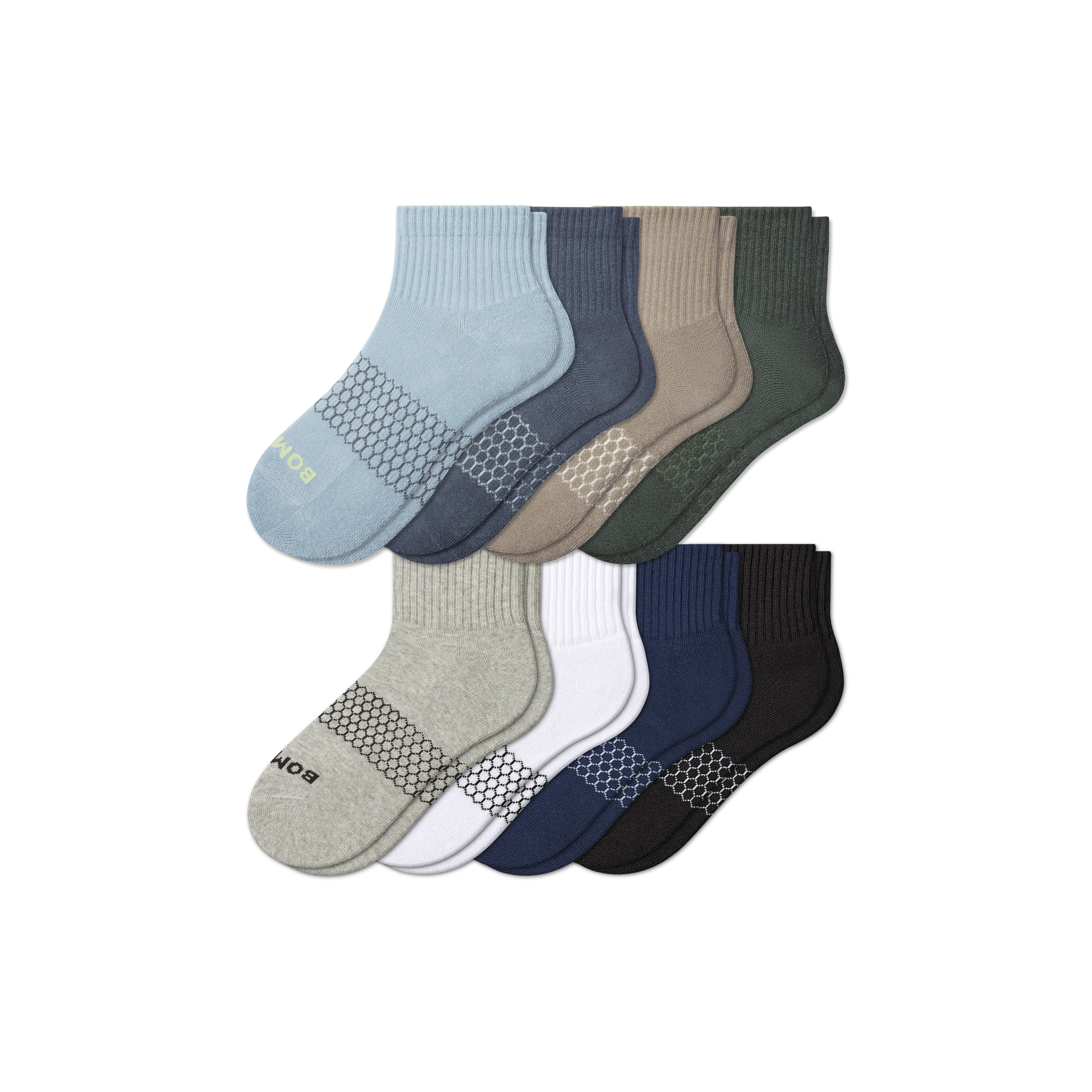 Men's Quarter Sock 8-Pack