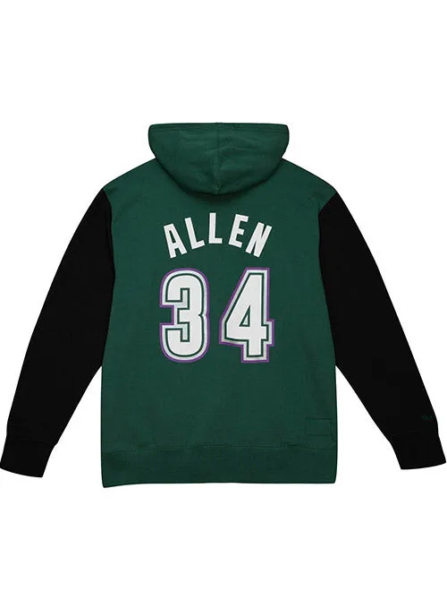 Mitchell & Ness HWC '93 Ray Allen Milwaukee Bucks Hooded Sweatshirt