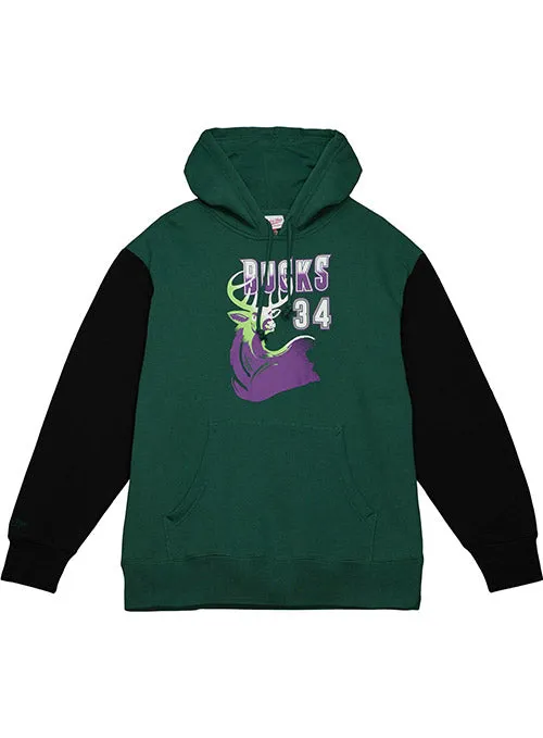 Mitchell & Ness HWC '93 Ray Allen Milwaukee Bucks Hooded Sweatshirt