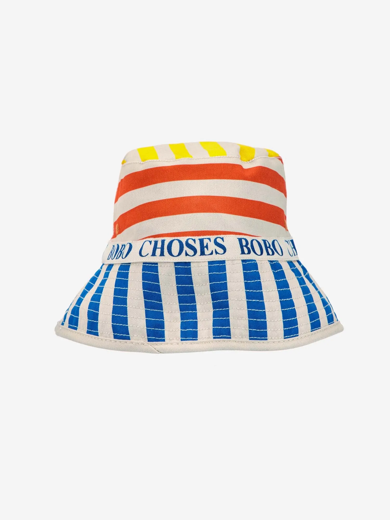 Multicolour Stripes Reversible Hat