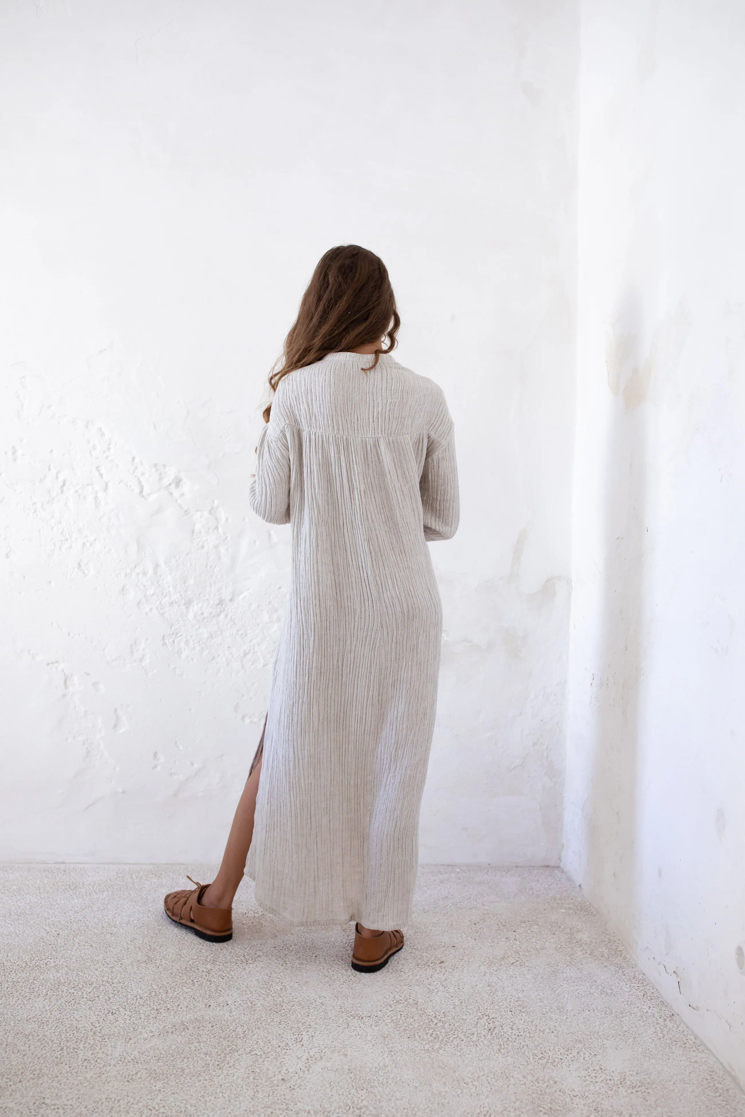 NAIA DRESS | UNDYED