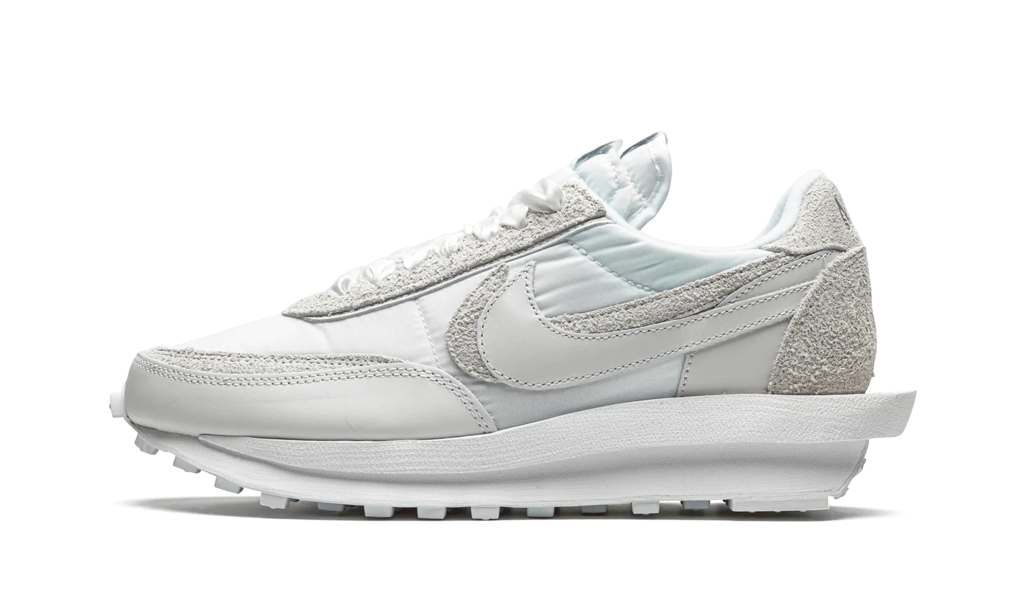 NIKE LDWAFFLE "SACAI-WHITE NYLON"