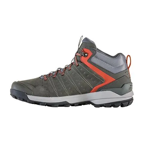 Oboz Sypes Mid Leather B-DRY Hiking Boot (Men) - Gunmetal