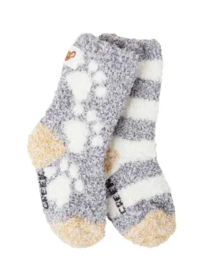 Paw & Stripe Mouse Creek Cozy Crew Socks (Size 12-24 months)