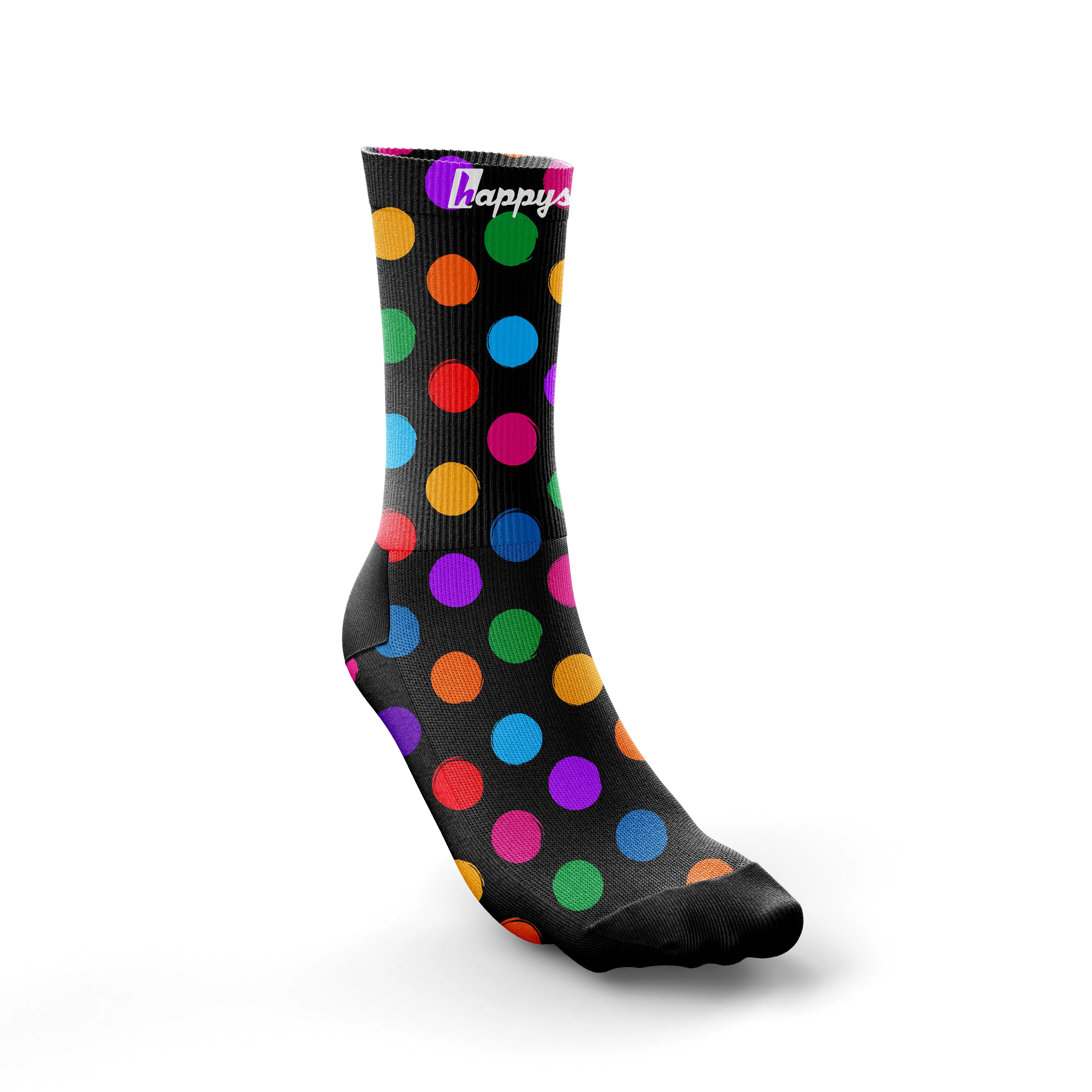 ''Polka face'' socks