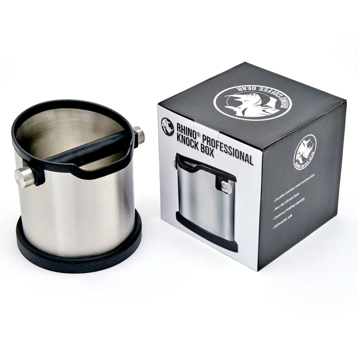 Rhino Stainless Steel Knock Box