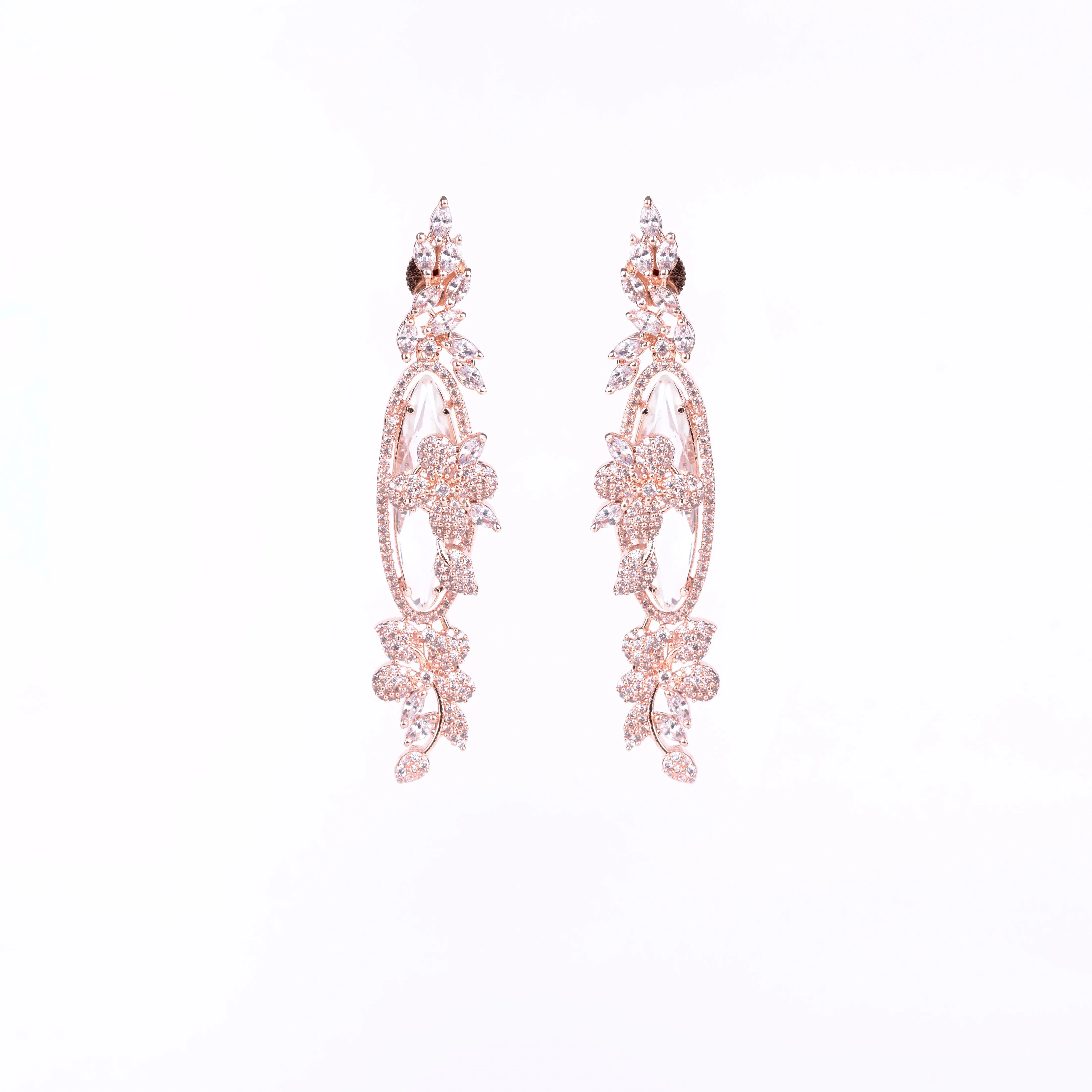 Rose Gold Serenade Earrings