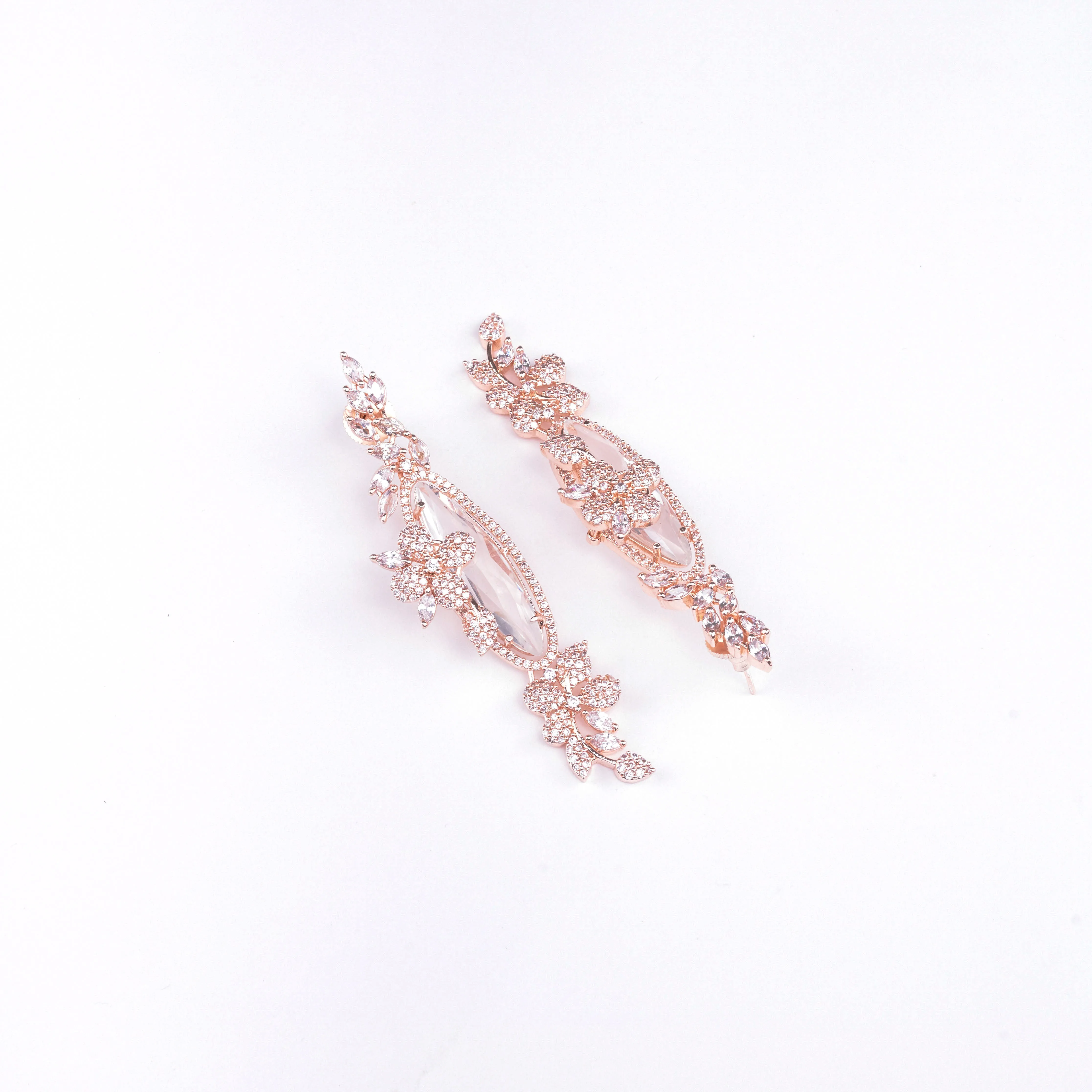 Rose Gold Serenade Earrings