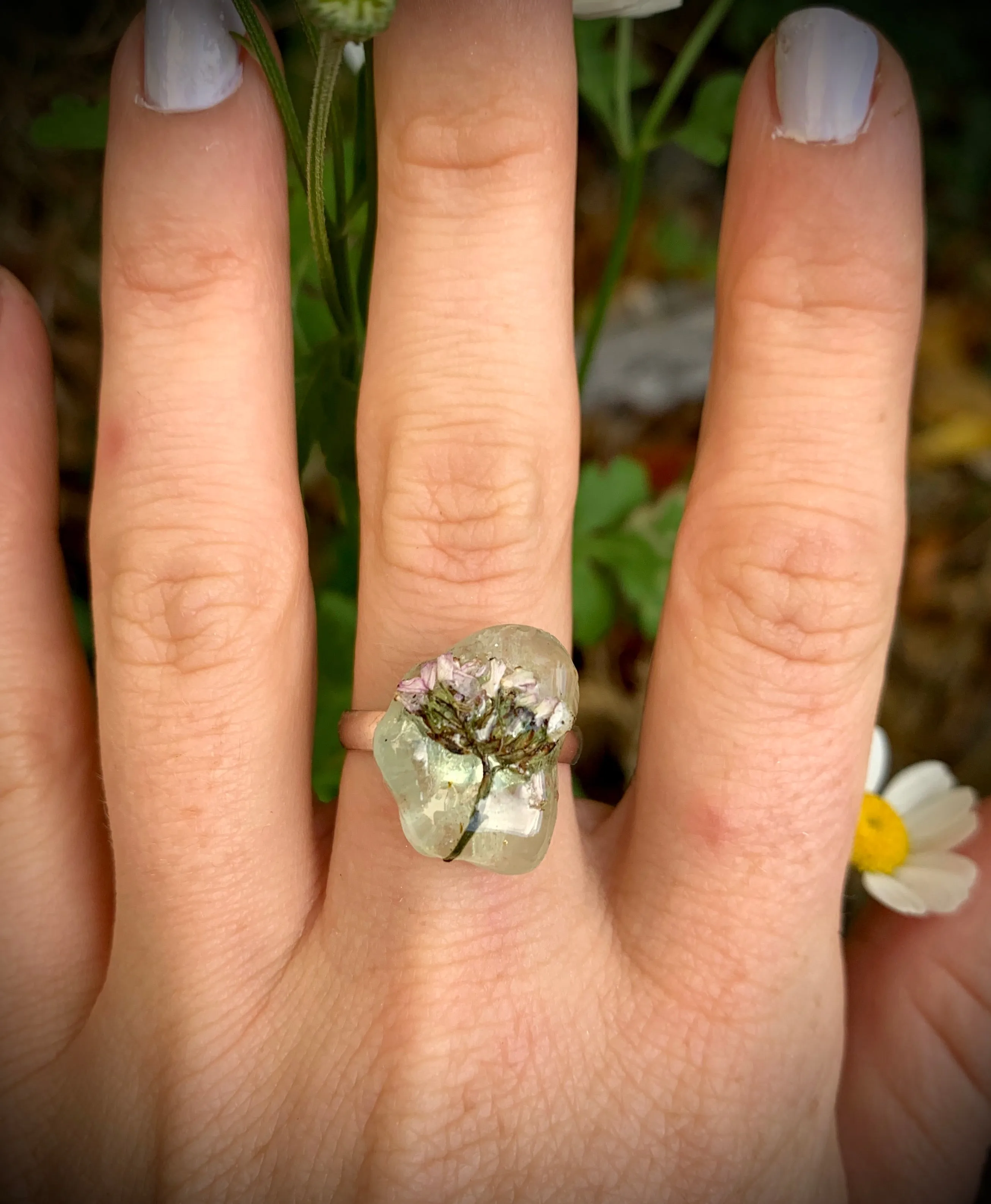 Secret Place Sea Glass Ring