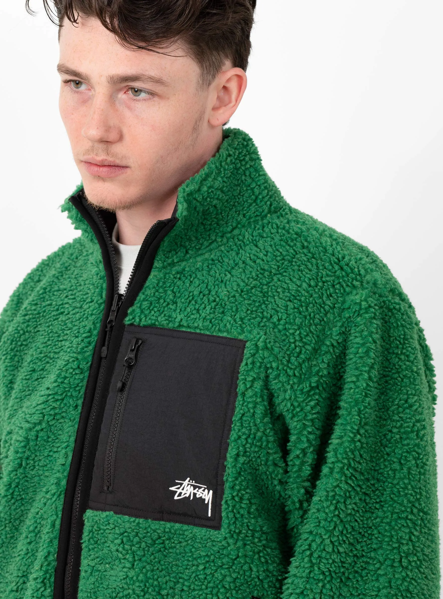 Sherpa Reversible Jacket Green