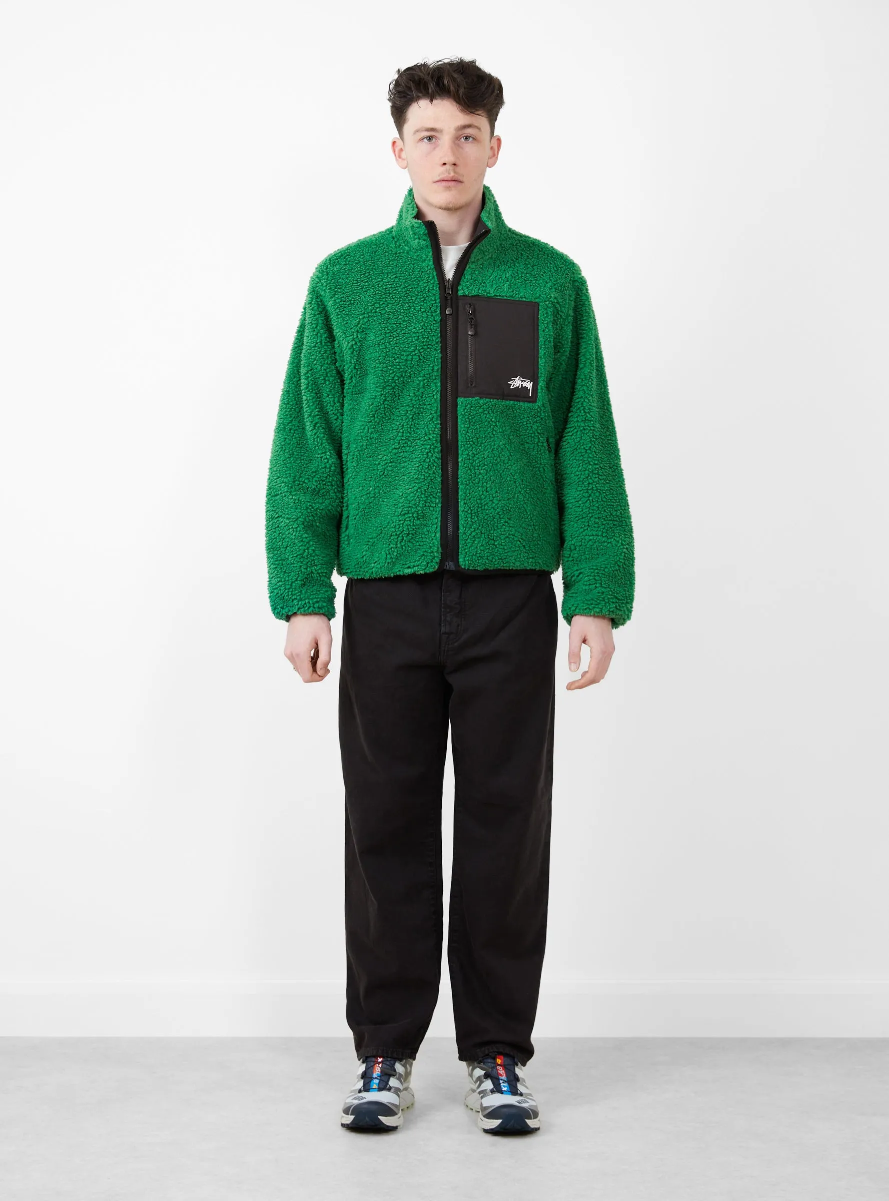 Sherpa Reversible Jacket Green