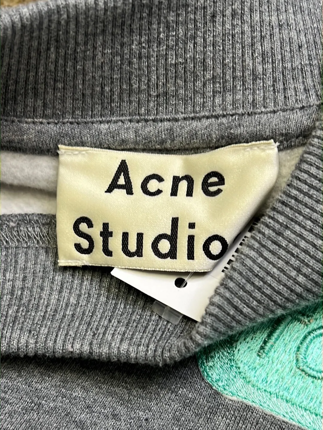 Size S - Acne Studios Bird Patch Say No To Drugs Jumper